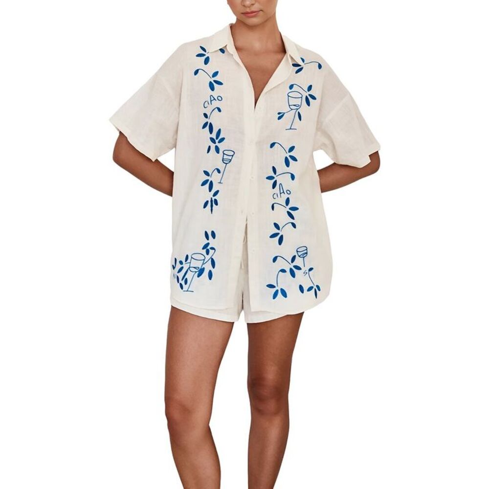 Deli S Womens  2Pc Shirt & Short Set